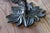 Silver Floral Pewter Candlestick, 1970s For Sale - Image 8 of 10