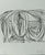 Franz Priking (1929-1979) Line drawing Original lithograph Signed in the plate and in pencil Edition of 60 (this is number...