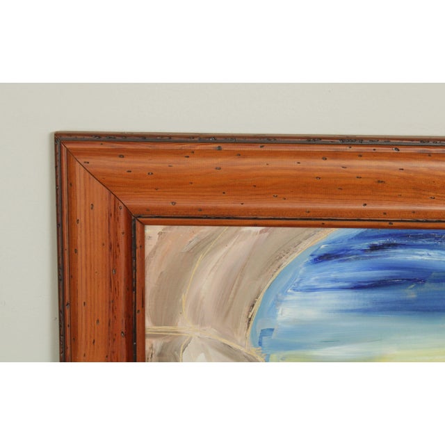 1990s Maya Eventov Large Framed Still Life Original Oil Painting For Sale - Image 5 of 13