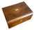 Antique Victorian Walnut Sewing Box, 1860 For Sale