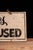 Vintage “Bicycles New & Used” Double-Sided Hand-Painted Shop Sign For Sale - Image 9 of 9