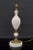 Neoclassical Lamp in Alabaster and Bronze, Italy, 1950s For Sale - Image 4 of 9