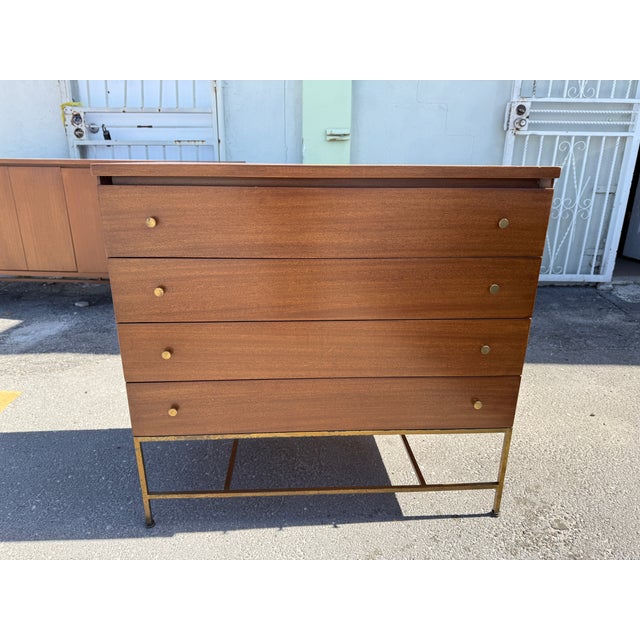 1950s Calvin Furniture Irwin Collection Paul McCobb 4 Drawer Chest For Sale In Miami - Image 6 of 13