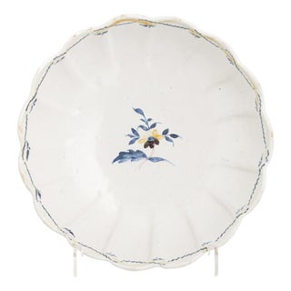 19th Century Fruit Bowl in Earthenware For Sale