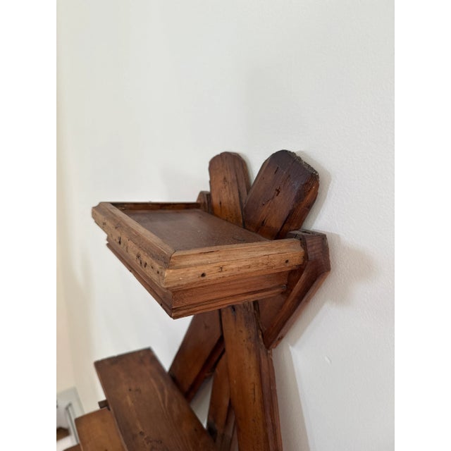 Antique Folk Art Spice Rack For Sale - Image 4 of 7