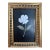 Vintage G. Ugolini Italian Pietra Dura Miniature Flower Botanical Gilt Frame For Sale