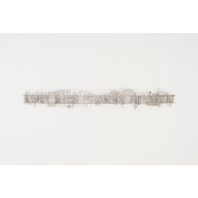 1990s Max Neufeldt Metal Collage – Assemblage Sculpture 1990 For Sale - Image 5 of 7