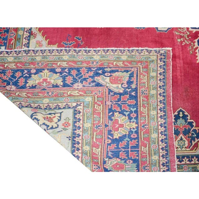 Early 20th Century Turkish Sparta Serapi Rug For Sale - Image 11 of 13
