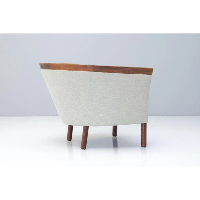 Wood Set of Danish Sofa and Chair, 1950s For Sale - Image 7 of 11