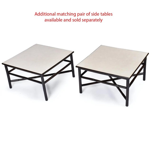 John Wisner for Ficks Reed Far Horizons Rattan Modular Sofa With End Table Set For Sale - Image 11 of 12