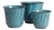 Leilani Pots, Set Of 3 For Sale