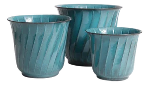 Leilani Pots, Set Of 3