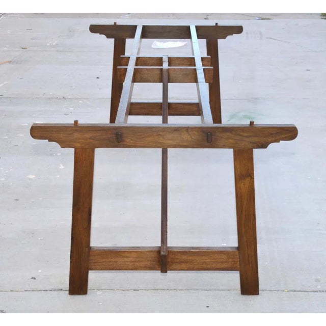 Walnut Dining Table by Petersen Antiques For Sale - Image 10 of 13