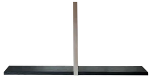 Black T-Square Shelf by Michael Anastassiades