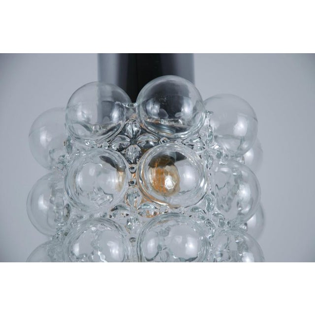Bubble Glass Pendant Lamp by Helena Tynell for Glashütte Limburg, 1960s For Sale - Image 11 of 12