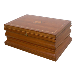 Bartley Collection Inlaid Cherry Jewelry Box