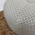 Plinth Ottoman With Raised Geometric Chevron Pattern For Sale - Image 10 of 11