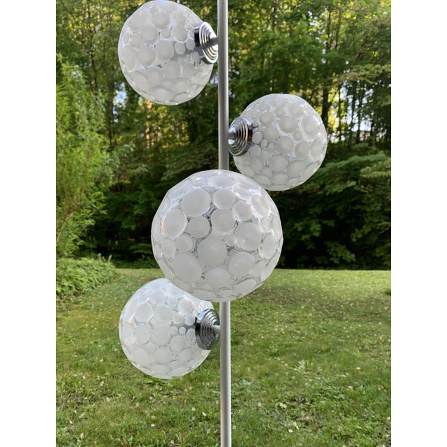 Space Age Floor Lamp in the style of Nason Mazegga, 1960s For Sale - Image 11 of 15