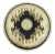Vintage Round Rug - 3' x 3' For Sale