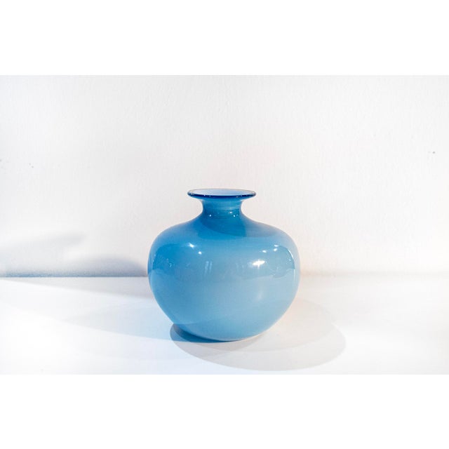 1980s Murano Glass Vase from Venini, 1983 For Sale - Image 5 of 5
