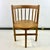 Early 1900s Antique Gustavian Folk Art Rustic European Oak Round Corner Side Chair. For Sale - Image 4 of 18