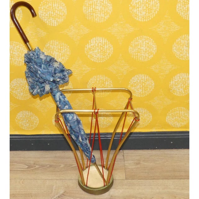 Mid-Century Modern Vintage Umbrella Stand, 1950s For Sale - Image 3 of 8