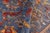 Textile Chic Ziegler Blue Rust Hand-Knotted Wool and Silk Rug - 9'2'' X 12'2'' For Sale - Image 7 of 8