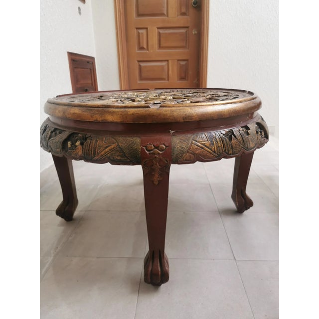 Chinese Tea Tables, 1950s, Set of 5 For Sale - Image 10 of 17