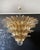 Palmette Ceiling Light in Amber and Trasparent Glasses, 1990 For Sale - Image 12 of 18