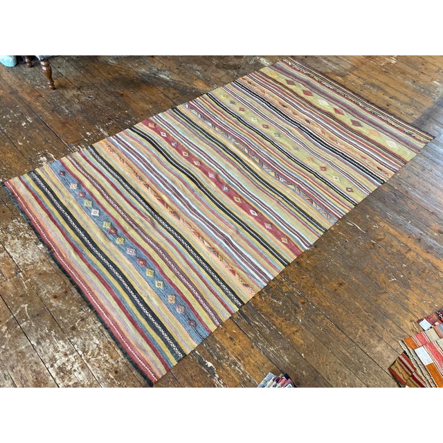 1960s Vintage Anatolian Kilim Rug, 1960s For Sale - Image 5 of 16