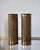 Trench Art Brass Vases, 1910s, Set of 2 For Sale - Image 3 of 11