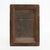 20th Century Rustic Wooden Photo Frame with Glass, France, 1920s For Sale - Image 11 of 11