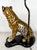 Mid Century Ceramic Leopard Lamp For Sale - Image 9 of 12