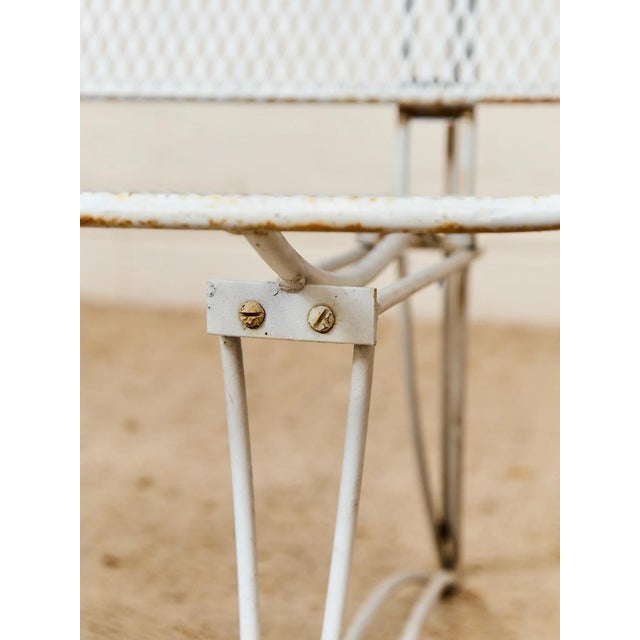 Modern Mid 20th Century Styled After Homecrest Mid Century Bench For Sale - Image 3 of 11