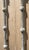 Light Gray Vintage Metal Ball Finial Wall Sconces - A Pair For Sale - Image 8 of 12
