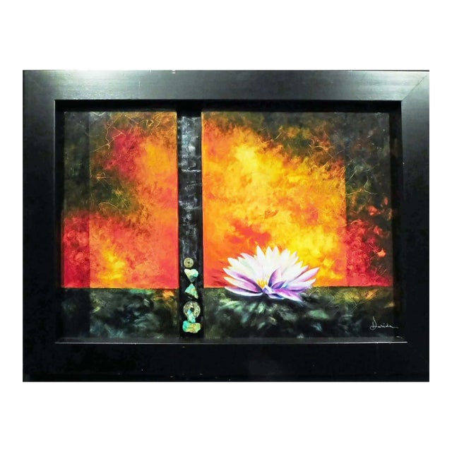 Alexandru Darida Original Painting "Rejuvenation" Hand Signed Framed For Sale