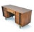 This stylish Mid-Century Modern walnut desk by Johnson Carper features the brand’s distinctive concave drawer design, a...
