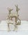 Brass Family of Deer Figurines, 1960s, Set of 4 For Sale - Image 4 of 4