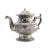 American pewter tea pot with a distressed exterior finish. Meridan, Connecticut, circa 1820.