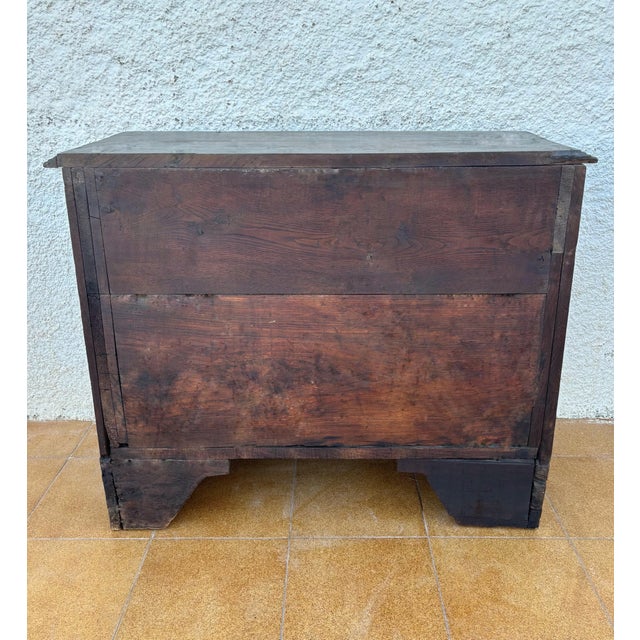 Spanish Renaissance Carved Cabinet with Drop-Front Door and Two Drawers, 1880s For Sale - Image 9 of 17