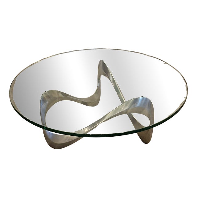 Snake Coffee Table by Knut Hesterberg for Ronald Schmitt, 1970s For Sale