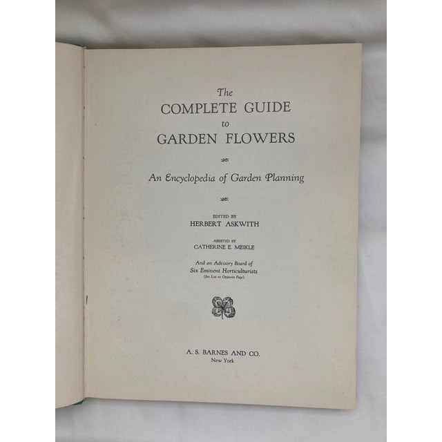 This is a Vintage Hardbound Encyclopedia of Garden Planning published in 1972 under the editorial direction of six experts...