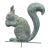 Large 19th Century Copper Squirrel Weathervane, Attributed to e.g. Washburne & Co., New York, Ca. 1880–1900 For Sale