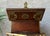 Mid 20th‑Century Spanish Colonial-Style Hand Hewn Walnut Wood & Brass Accent Box For Sale - Image 9 of 18