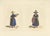 Peruvian Women of Lima, Cheese Seller and Regional Costume, 1841, Lithograph For Sale