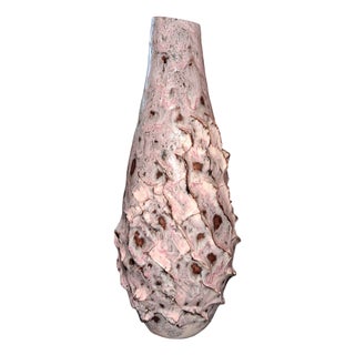 Large Glazed Stoneware Vase, 1950s For Sale