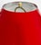 Red Abstract Sculpted Stainless Steel Table Lamp, Metal Shade by Norton For Sale - Image 8 of 12