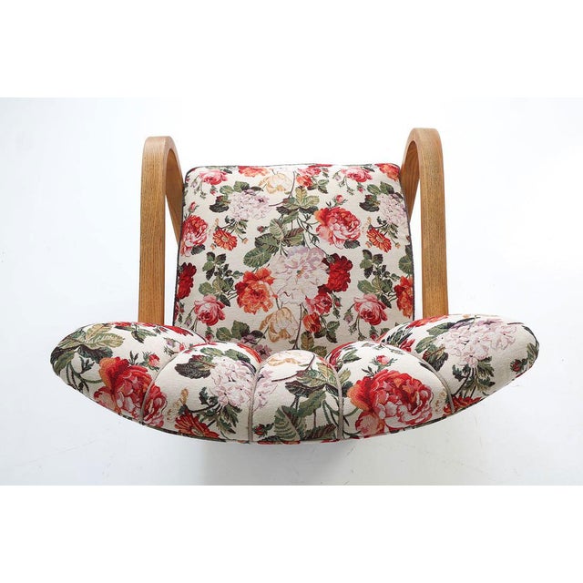 Pair of Halabala Style Lounge Chairs, 1950s For Sale - Image 11 of 13