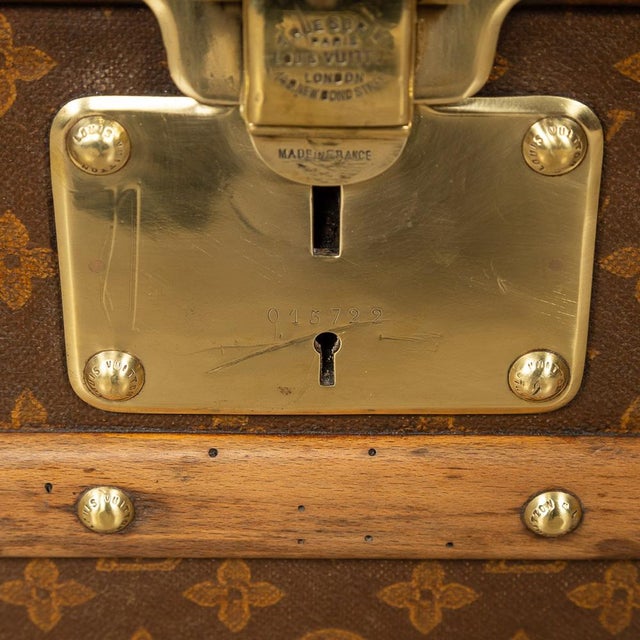 20th Century Trunk in Monogram Canvas from Louis Vuitton, France, 1900s For Sale - Image 14 of 18