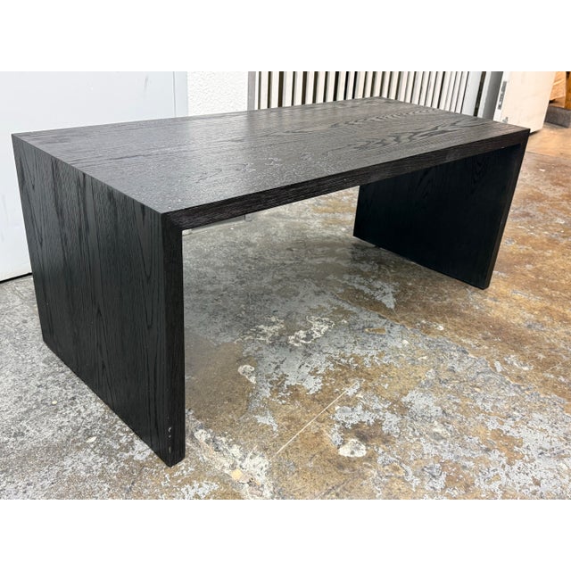 Modern Restoration Hardware Cloud Waterfall Coffee Table For Sale - Image 3 of 12